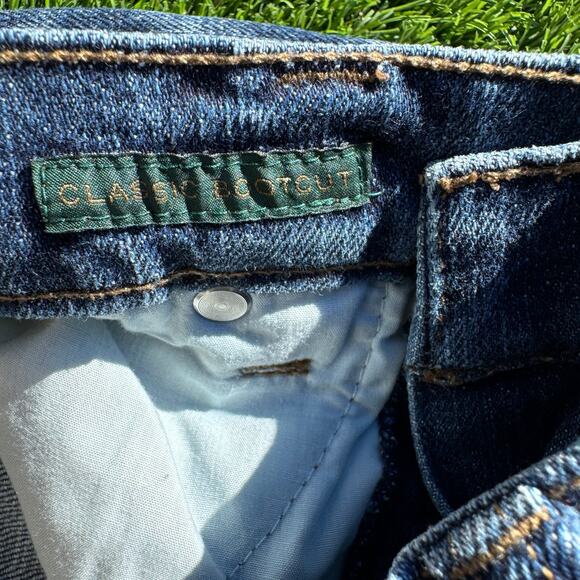 LRL Lauren Ralph Lauren Classic Bootcut Jeans High Rise Denim Blue Womens Size 8 - Picture 5 of 11